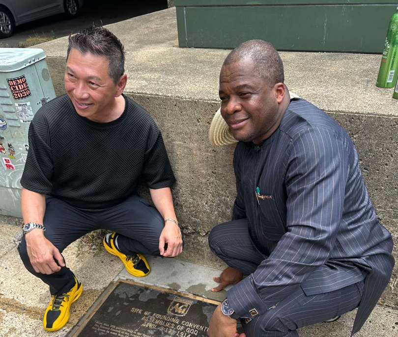 Assemblies of God Ghana leaders visit U.S. birthplace of global church movement in U.S.