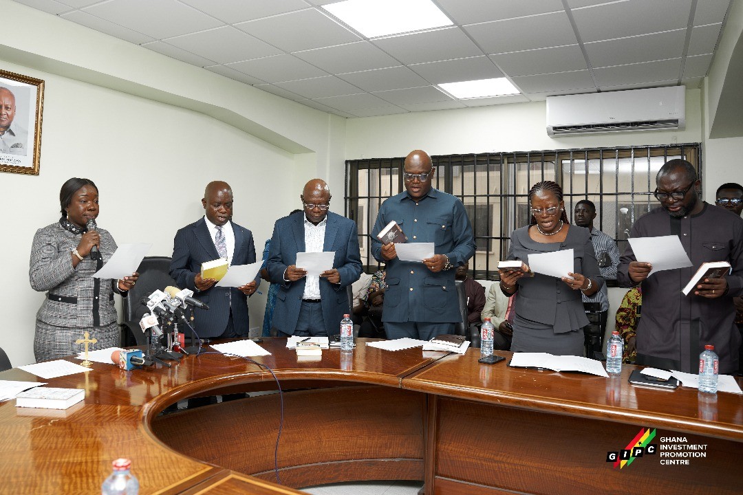 President Mahama inaugurates GIPC Board