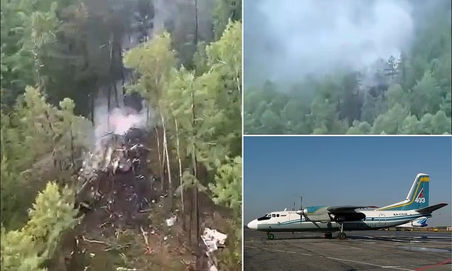 Passenger plane with 49 people aboard crashes in Russia's Far East