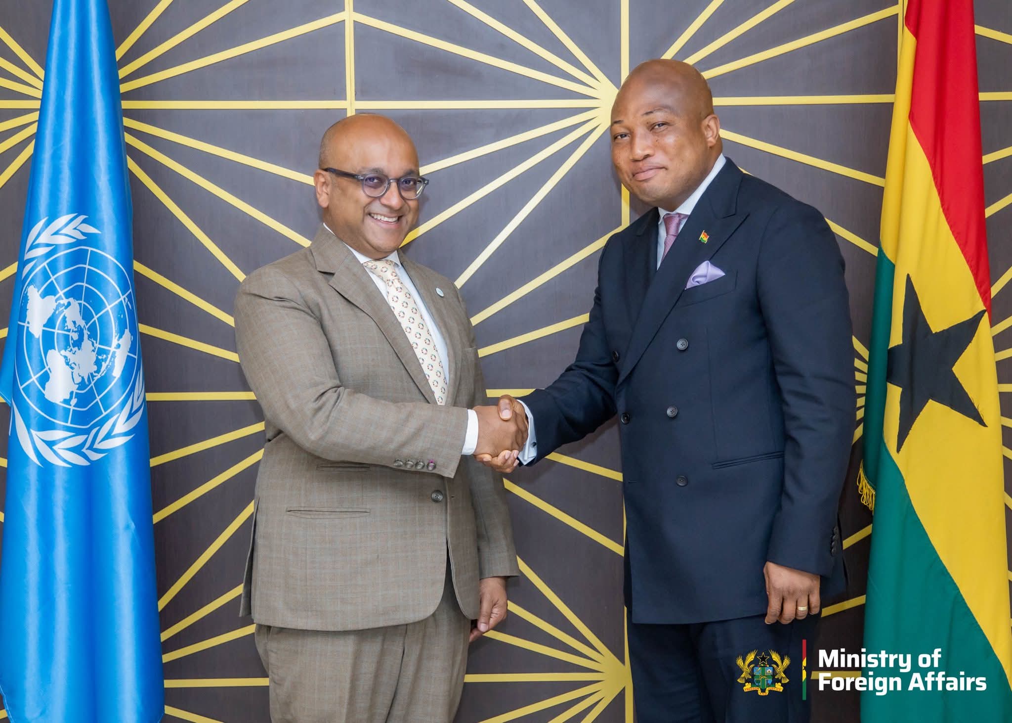 Foreign Affairs Minister welcomes new UN Resident Coordinator,  reaffirms Ghana's commitment to multilateralism