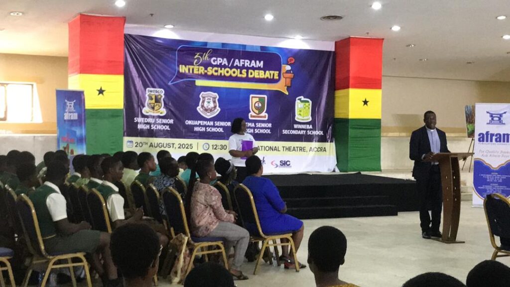 Tema SHS wins Inter-School debate at Ghana International Book Fair