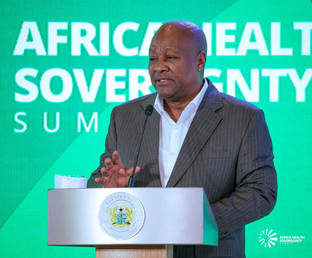 ASH summit 2025: ‘Africa must be the architect of its own health destiny’ – President Mahama