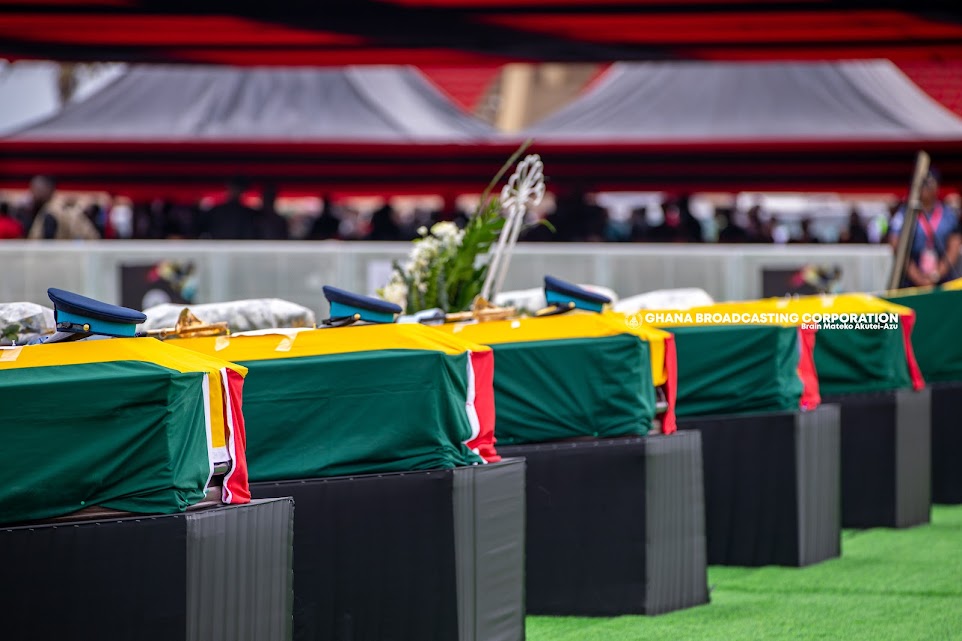 Eulogies unveil untold stories of Ghana’s fallen heroes