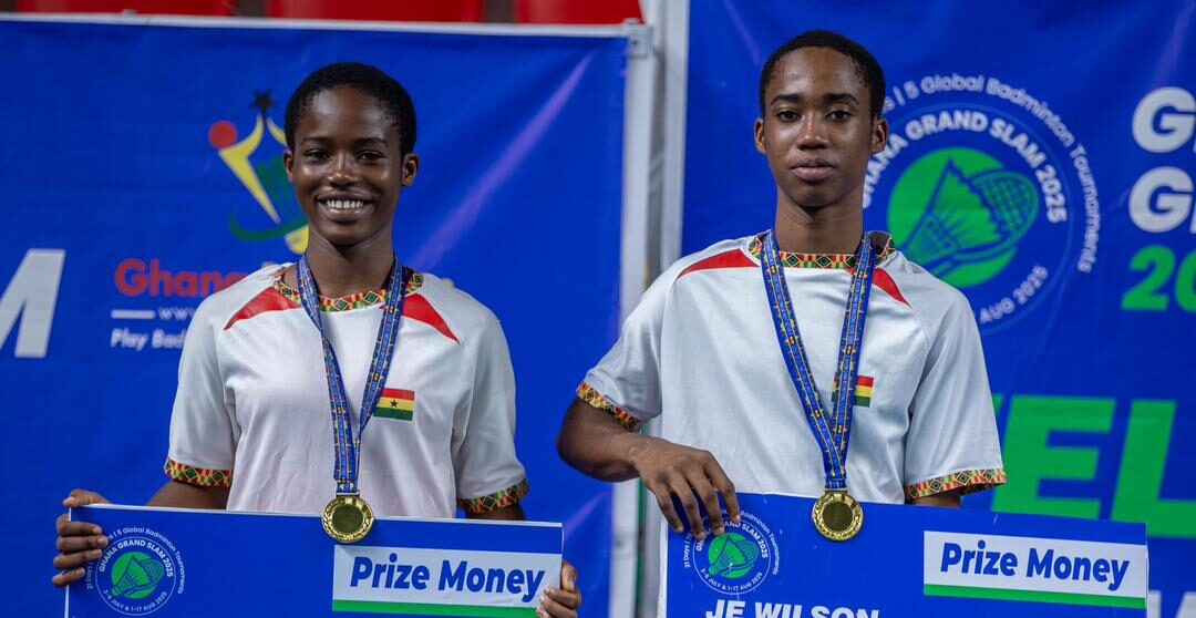 Ghana claims two golds, one silver and two bronzes at World U-19 Badminton Championships