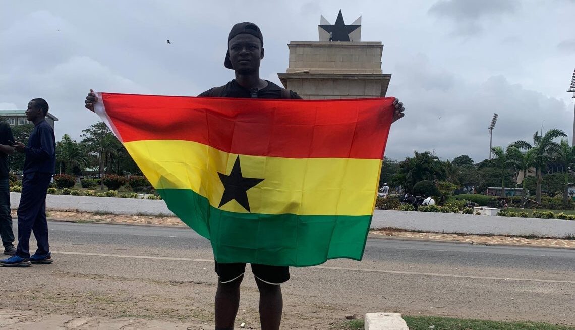 Dennis Apusika walks from Bolga to Accra to advocate for sports development and tourism