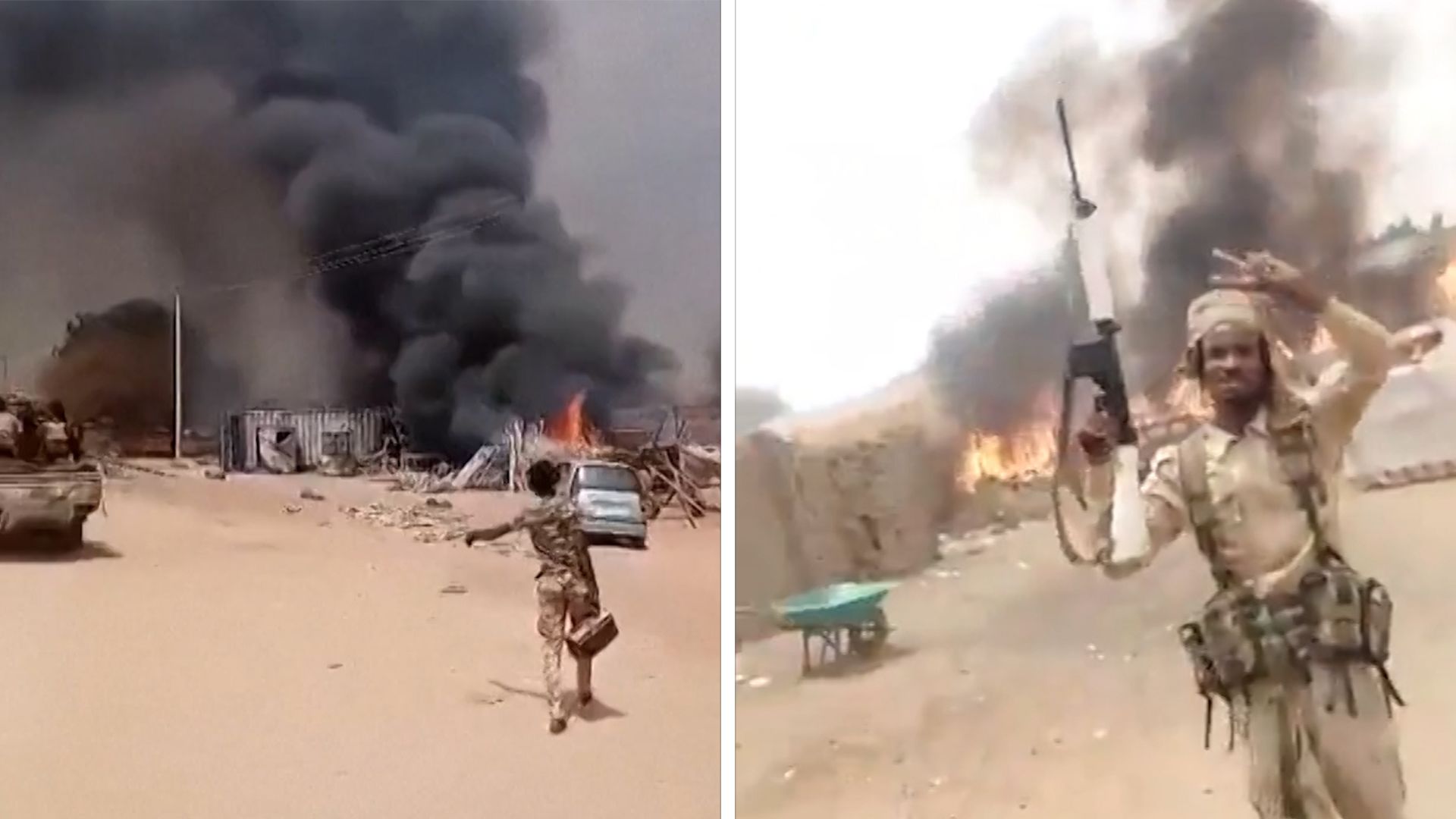 Dozens killed in attack on Sudan camp for people who had fled war