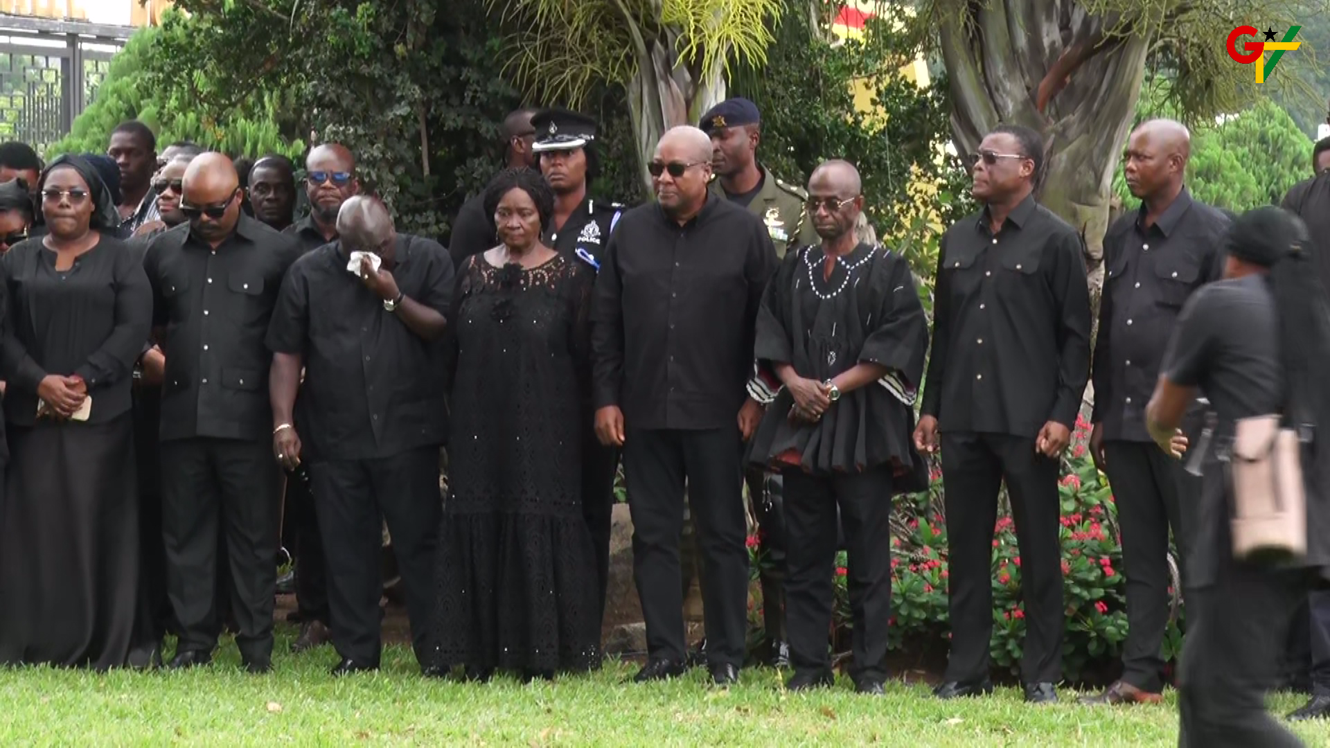 Tragic Helicopter Crash: Chief of Staff Julius Debrah lays flowers in memory of crash victims