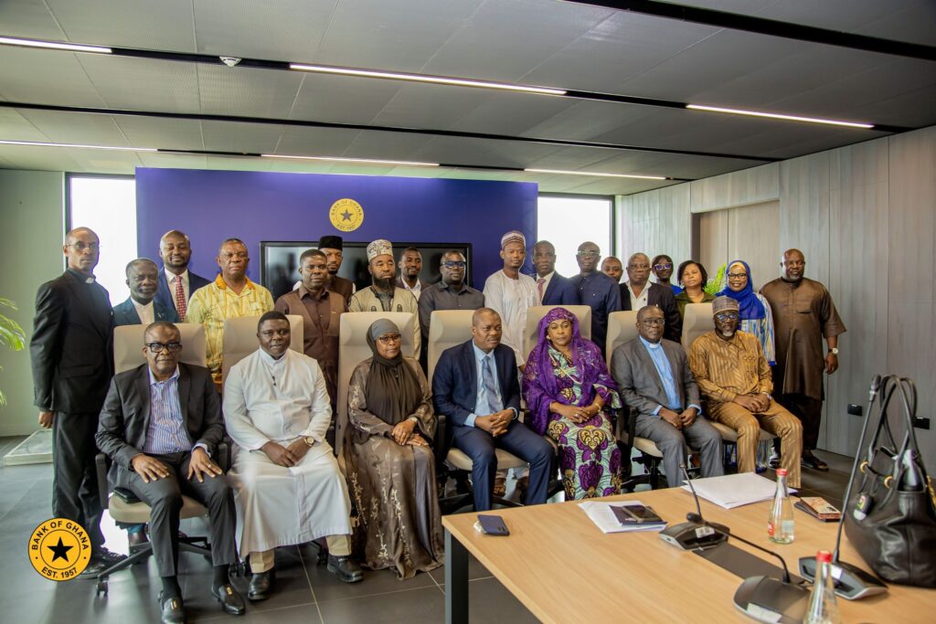BANK OF GHANA ENGAGES FAITH LEADERS ON NON-INTEREST BANKING AND FINANCE FRAMEWORK