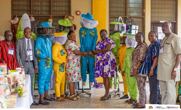 AAMUSTED fashion students design robust bee suit for apiculturists