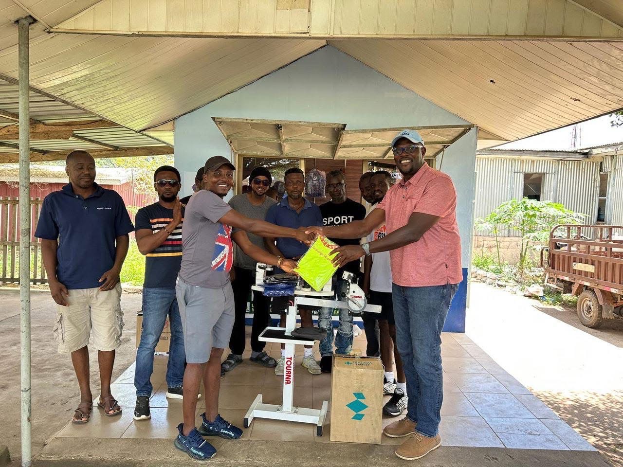 Tennis Foundation Ghana donates equipment to boost tennis development in Volta Region