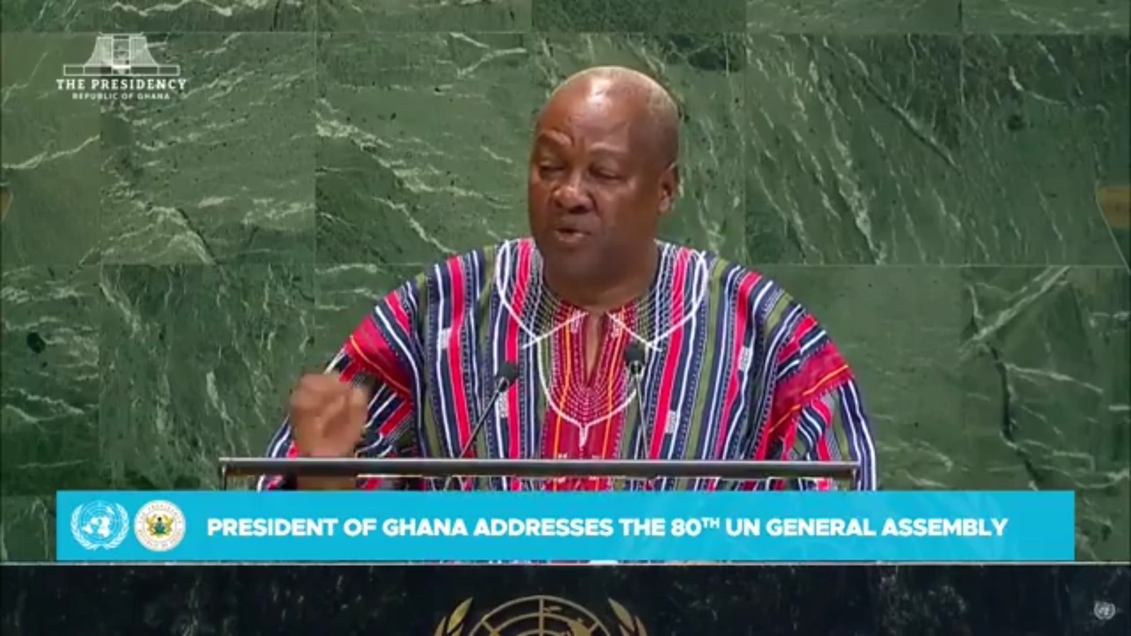Mahama calls for UN reform, says veto power should not belong to only five nations