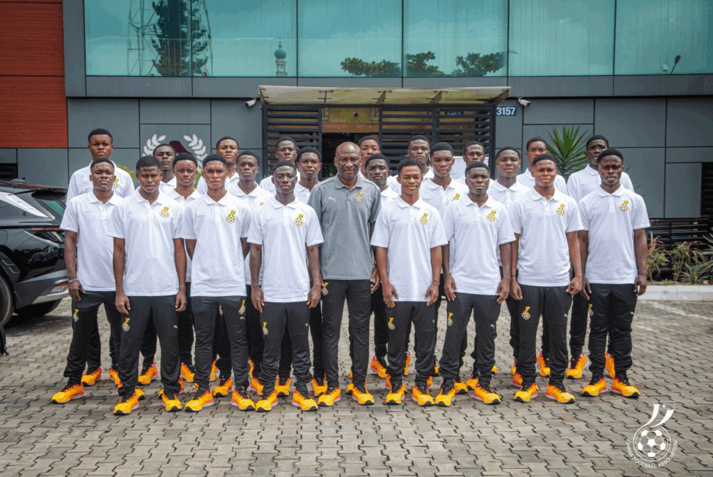 Black Starlets arrive in Cote d’Ivoire ahead of 2025 WAFU B U-17 AFCON qualifiers