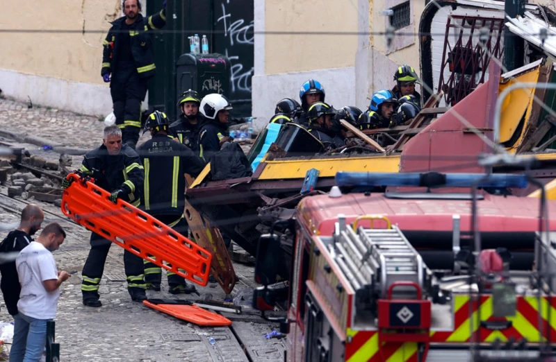 Police investigating after Lisbon funicular crash kills at least 15 of control'