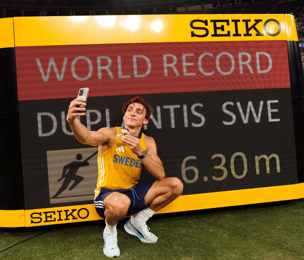 “It’s better than I could have imagined” - Duplantis after breaking the Pole Vault World Record 14 times