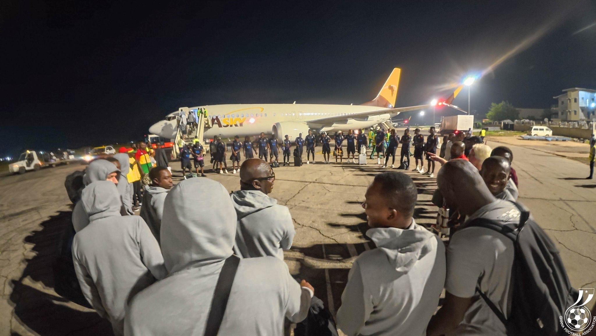 Black Stars arrive in N’Djamena for crucial 2026 World Cup qualifier against Chad