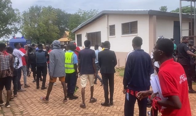 Students clash with police during protest at Tamale Technical University