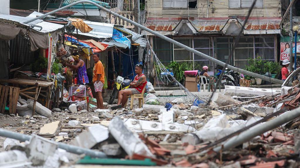 At least 69 killed in huge Philippines quake as officials declare 'state of calamity'
