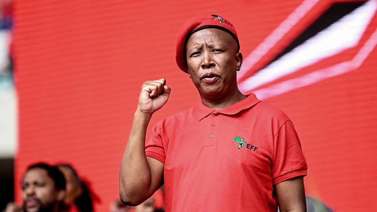 South African firebrand MP Malema convicted of firing a gun in public