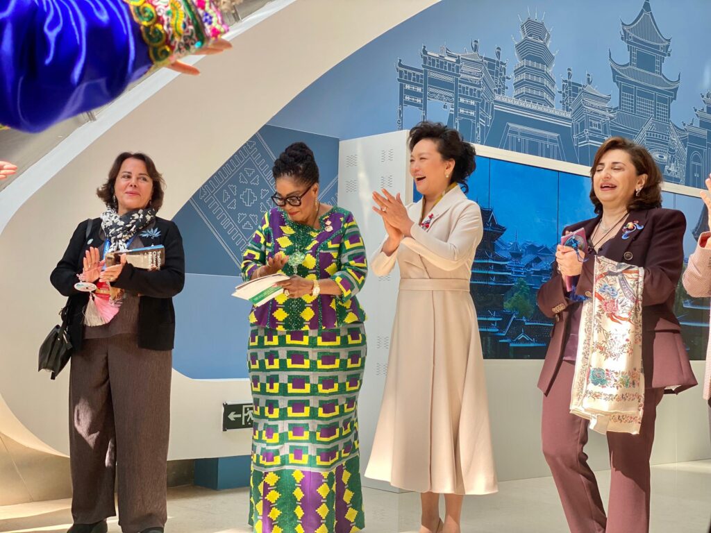 First Lady Lordina Mahama joins global leaders in Beijing to champion digital empowerment for women and girls