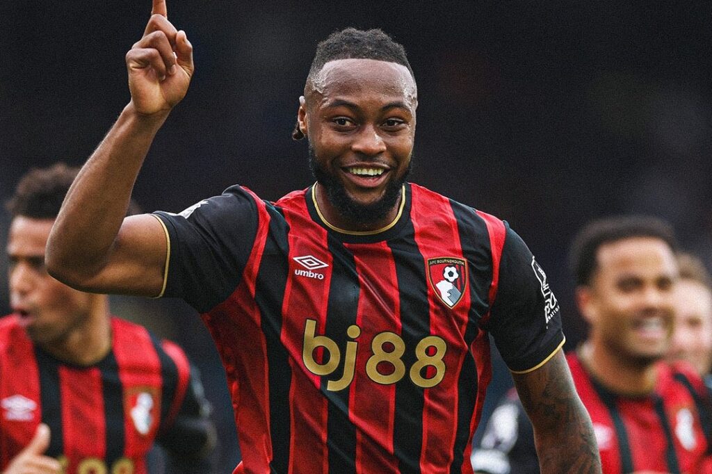 Semenyo’s brace and assist seal Bournemouth’s 3–1 win over Fulham