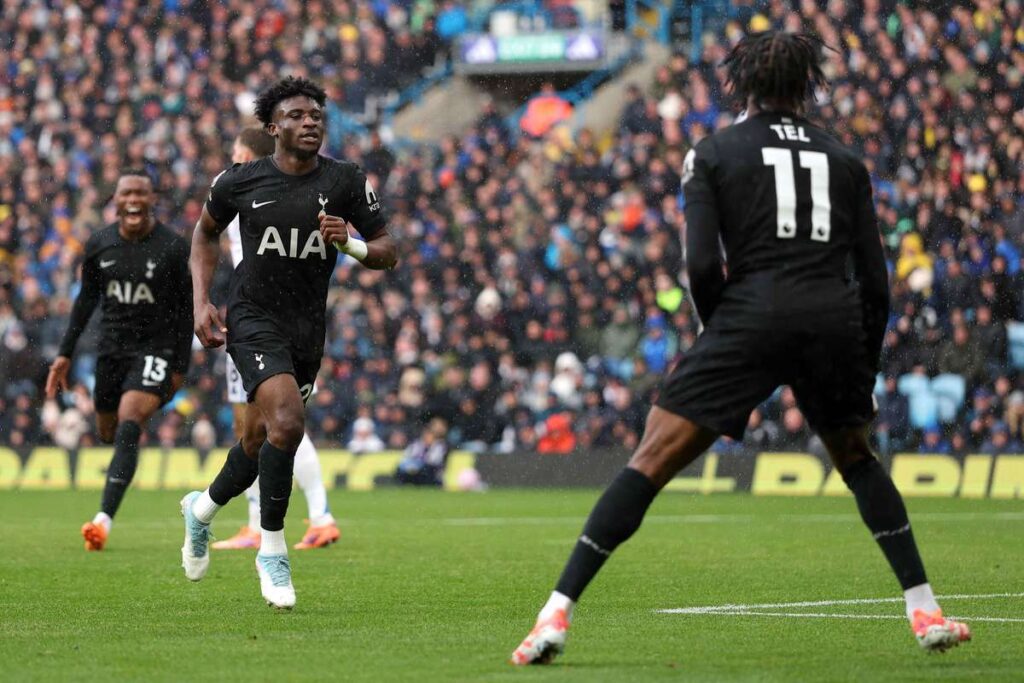 Kudus stars with goal and assist as Spurs beat Leeds United 2-1