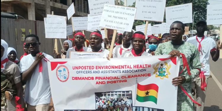 Unemployed Environmental Health Officers to demonstrate on December 15