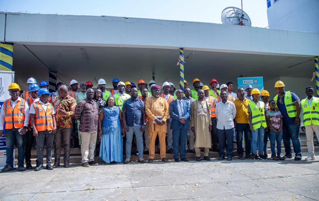Regional Maritime University graduates 43 forklift and mobile crane operators