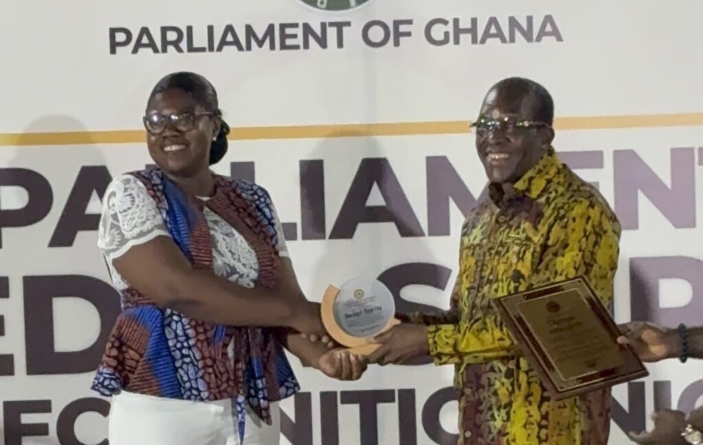 Parliament honours GBC’s Rachel Quartey for excellence in parliamentary reporting
