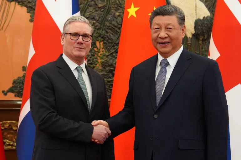 UK and China forge closer ties as leaders meet in Beijing