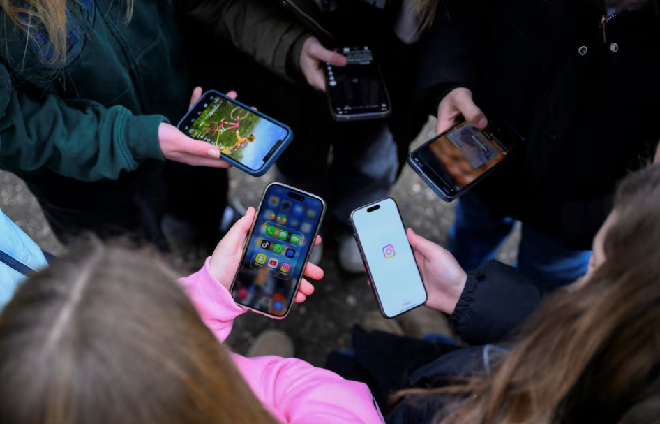 Germany's ruling party backs social media curbs for children