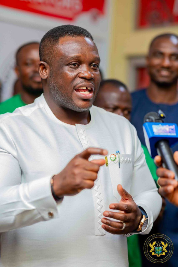 Communications Minister launches digital platform to regulate Ghana's courier sector