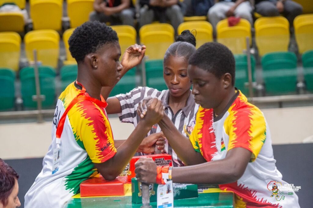 Volta Region wins five medals at African Armwrestling Championship
