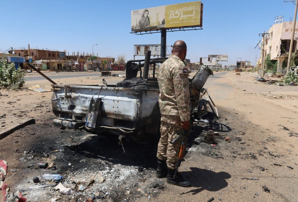 Paramilitary drone strike kills five civilians near Sudanese capital, rights group says