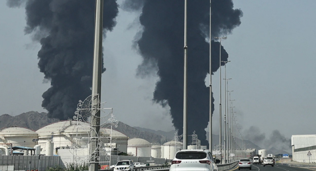 UAE reports missile and drone strikes launched from Iran despite ceasefire