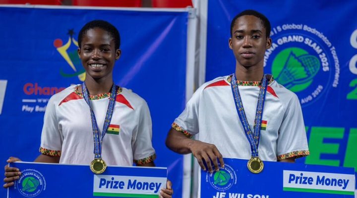 Ghana claims two golds, one silver and two bronzes at World U-19 Badminton Championships