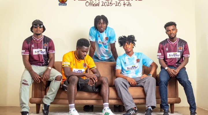 Heart of Lions unveil new colours for 2025/26 Ghana Premier League season