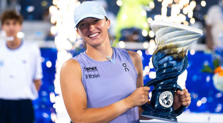 Iga Swiatek beats Jasmine Paolini in straight sets to win Cincinnati Open final