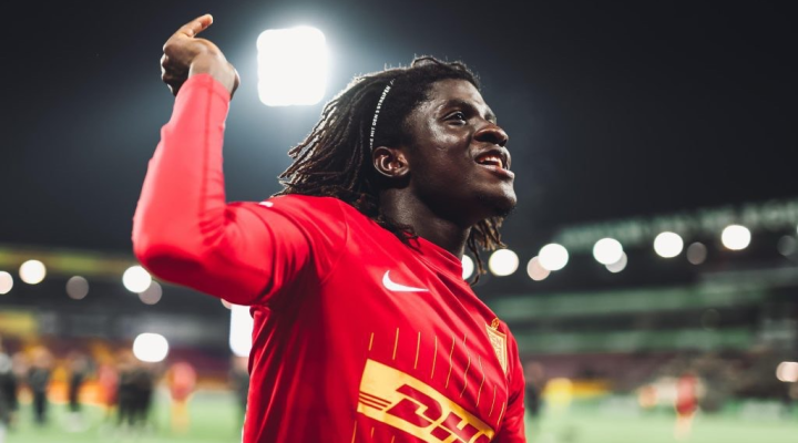 Caleb Yirenkyi nominated for Danish Superliga Young Player of the Month for August 